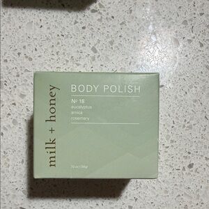 Milk + Honey Green Body Polish